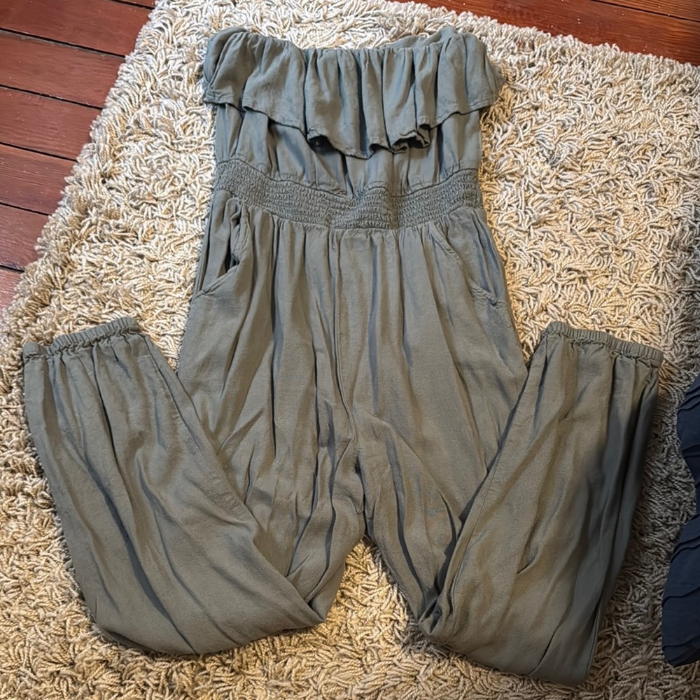 American Eagle Outfitters Sage Jumpsuit